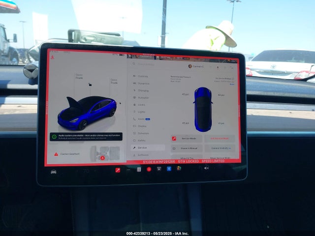 Tesla MODEL 3 2022 5YJ3E1EA1NF291266 Image 7