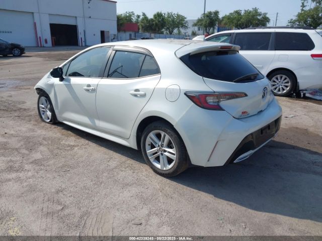 JTNK4RBE3K3035221 Toyota COROLLA SE