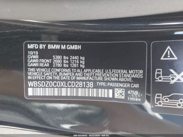 WBSDZ0C0XLCD28138 BMW M8