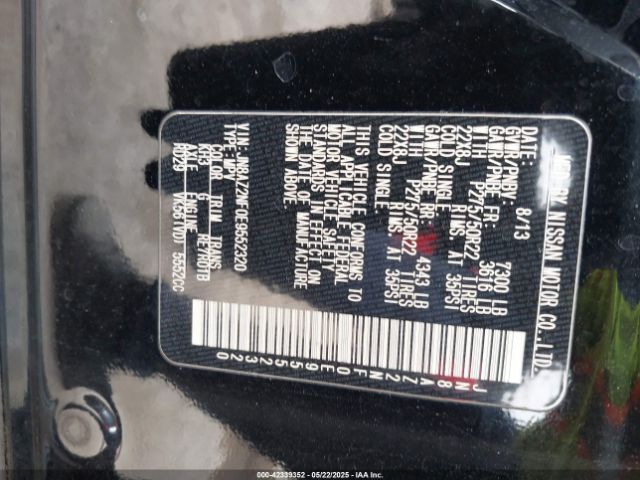 JN8AZ2NF0E9552320 Infiniti QX80