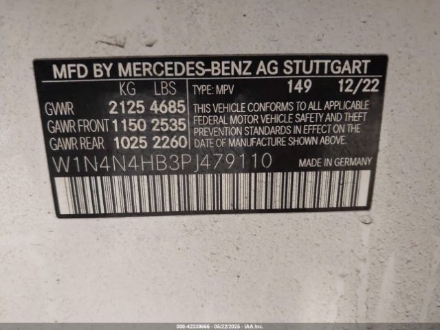 2023 MERCEDES-BENZ GLA 250 W1N4N4HB3PJ479110 Photo 8