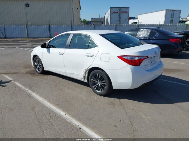 5YFBURHE5GP550358 Toyota Corolla L/le/le Plus/le Premium/s/s Plus/s Premium/s W/special Edition Pkg