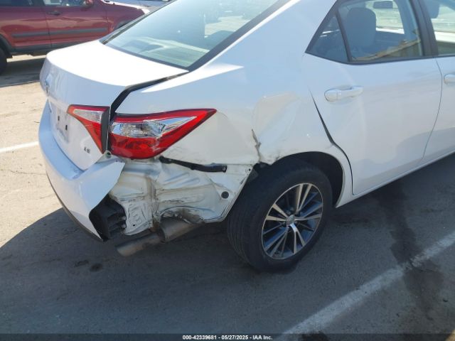 5YFBURHE5GP550358 Toyota Corolla L/le/le Plus/le Premium/s/s Plus/s Premium/s W/special Edition Pkg
