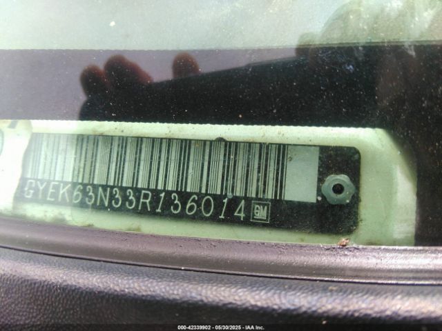 2003 CADILLAC ESCALADE 1GYEK63N33R136014 Photo 8