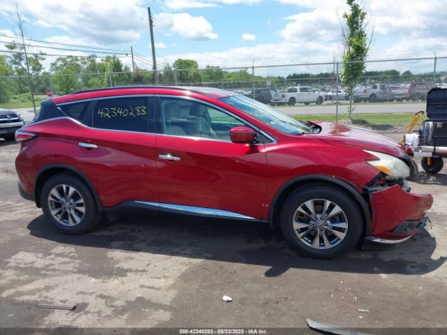 5N1AZ2MH8GN137119 Nissan MURANO SV