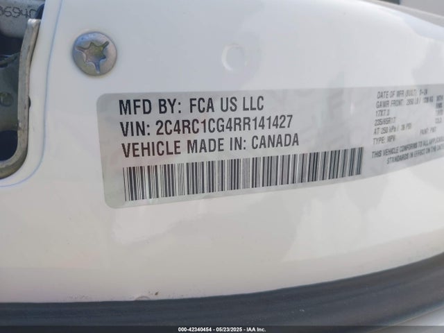 2024 CHRYSLER VOYAGER 2C4RC1CG4RR141427 Photo 8