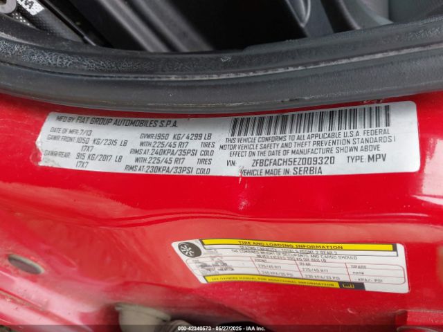 2014 FIAT 500L ZFBCFACH5EZ009320 Photo 8