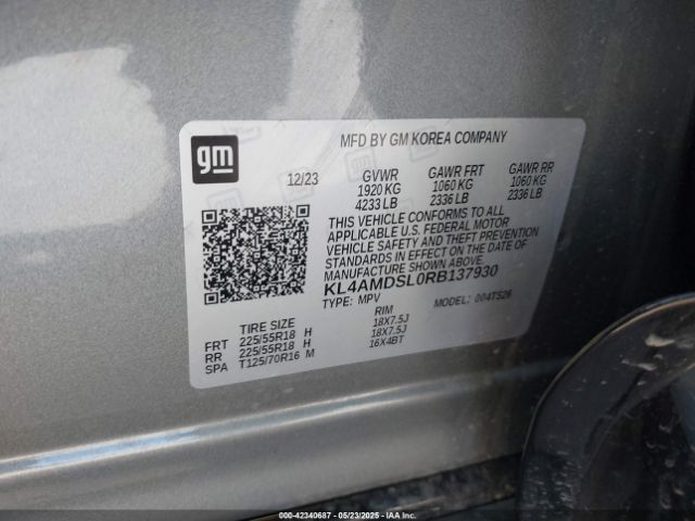2024 BUICK ENCORE GX KL4AMDSL0RB137930 Photo 8