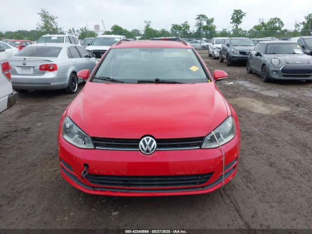 3VWC17AU1FM506752 Volkswagen Golf Sportwagen Tsi S 4-door