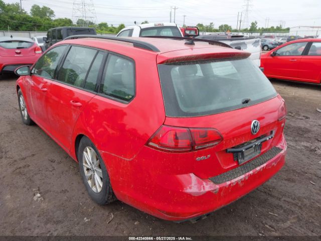 3VWC17AU1FM506752 Volkswagen Golf Sportwagen Tsi S 4-door