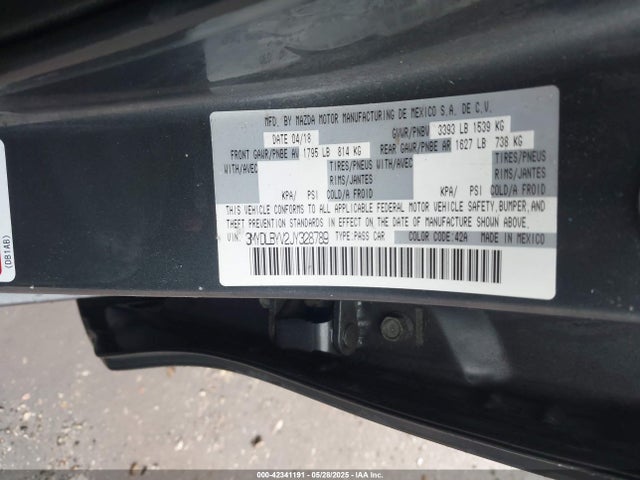 3MYDLBYV2JY328789 Toyota p5v