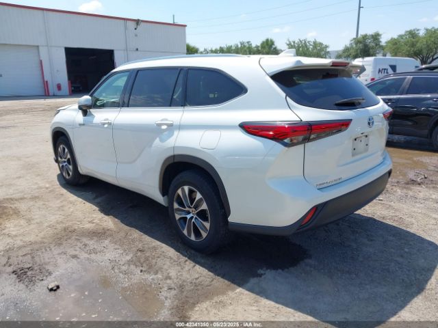 5TDGARAHXMS503736 Toyota Highlander Hybrid Xle