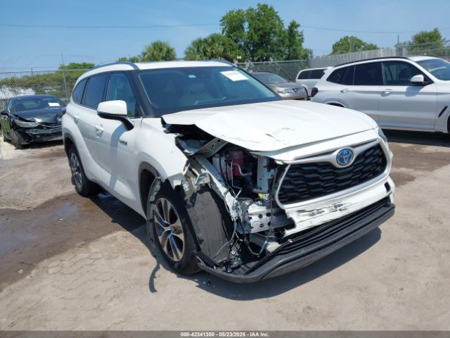 5TDGARAHXMS503736 Toyota Highlander Hybrid Xle