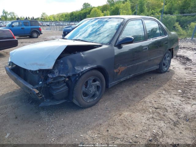 2002 TOYOTA COROLLA 1NXBR12E12Z601809 Photo 1