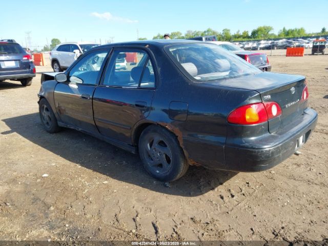 2002 TOYOTA COROLLA 1NXBR12E12Z601809 Photo 2