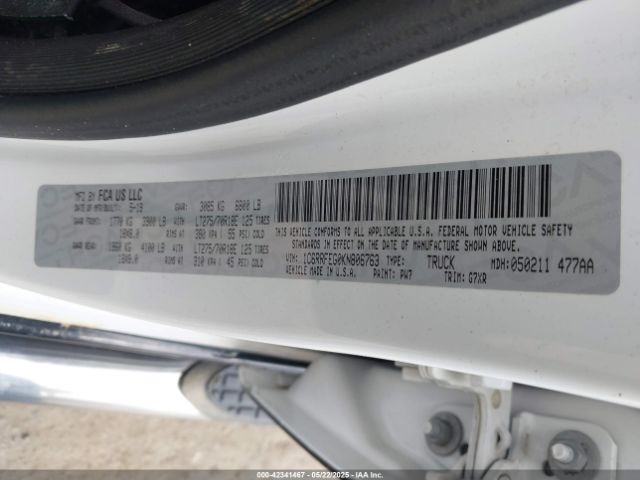2019 RAM 1500 1C6RRFEG0KN806763 Photo 8