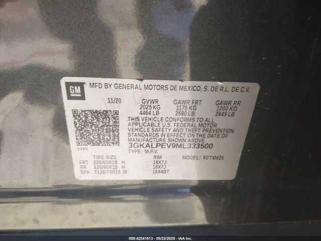 2021 GMC TERRAIN 3GKALPEV9ML333500 Photo 8