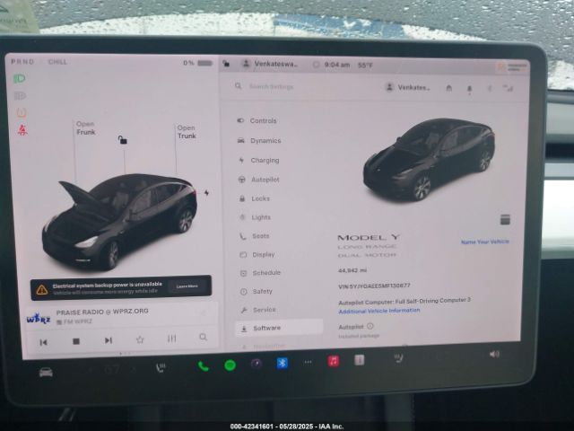 5YJYGAEE5MF130677 Tesla Model Y