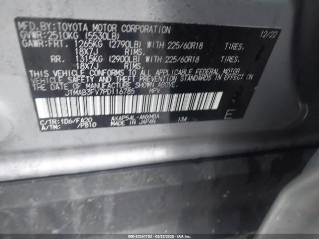 2023 TOYOTA RAV4 PRIME JTMAB3FV7PD116785 Photo 8