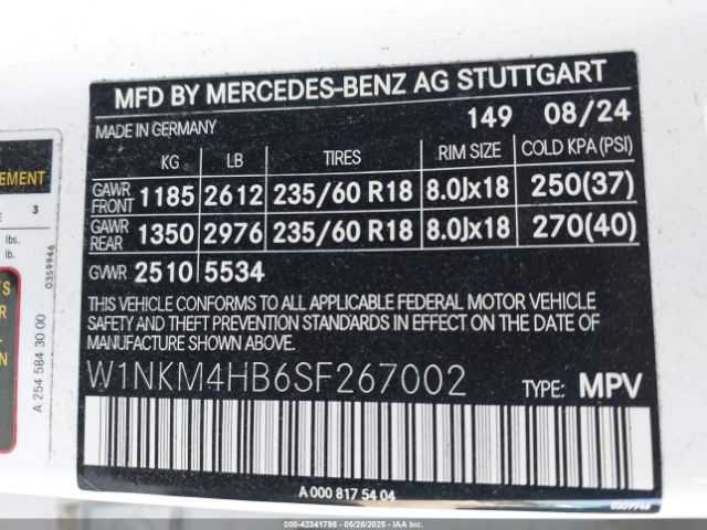 2025 MERCEDES-BENZ GLC 300 W1NKM4HB6SF267002 Photo 8