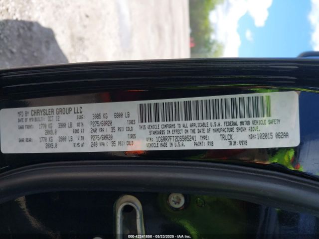 2013 RAM 1500 1C6RR7FT2DS505241 Photo 8