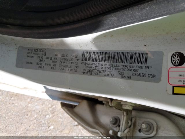 1C6SRFFT2KN667846 RAM 1500 Big Horn/lone Star  4x4 5'7 Box