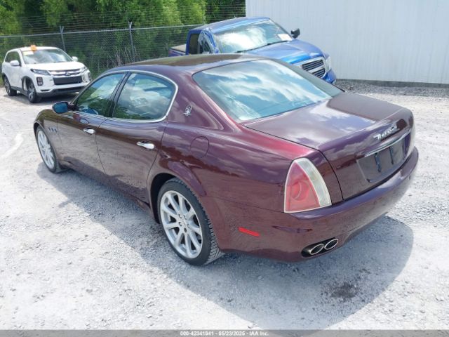 2007 MASERATI QUATTROPORTE ZAMFE39A670031803 Photo 2