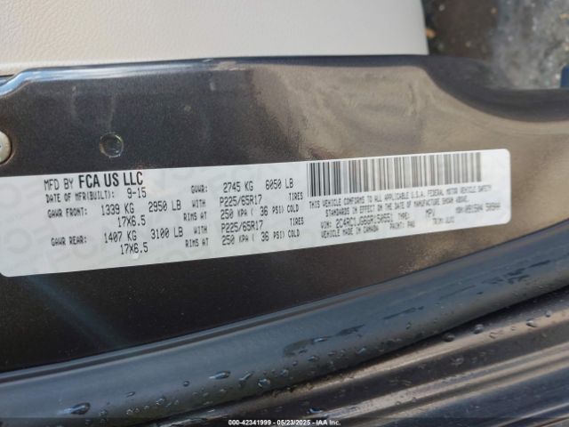 2C4RC1JG6GR150551 Chrysler Town & Country Limited