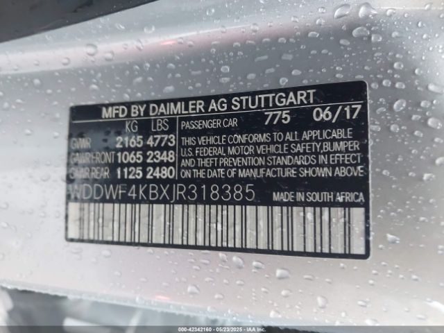 2018 MERCEDES-BENZ C 300 WDDWF4KBXJR318385 Photo 8
