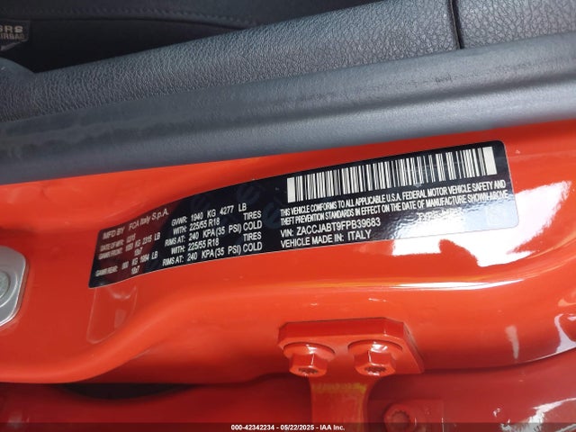 ZACCJABT9FPB39683 Jeep Renegade