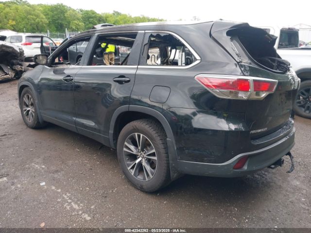 2016 TOYOTA HIGHLANDER 5TDJKRFH3GS505361 Photo 2