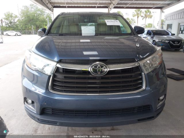 5TDYKRFH9GS180231 Toyota Highlander Limited Platinum V6