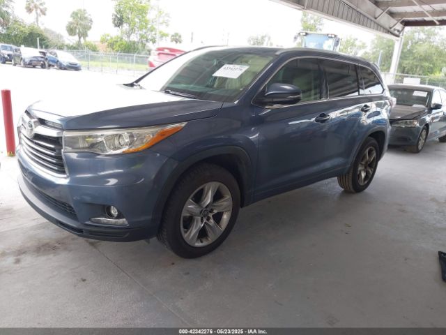 5TDYKRFH9GS180231 Toyota Highlander Limited Platinum V6