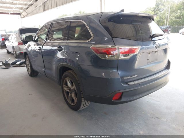 5TDYKRFH9GS180231 Toyota Highlander Limited Platinum V6