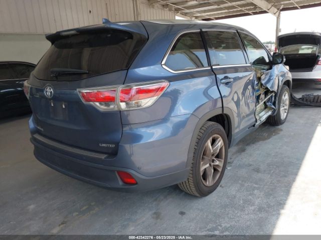 5TDYKRFH9GS180231 Toyota Highlander Limited Platinum V6