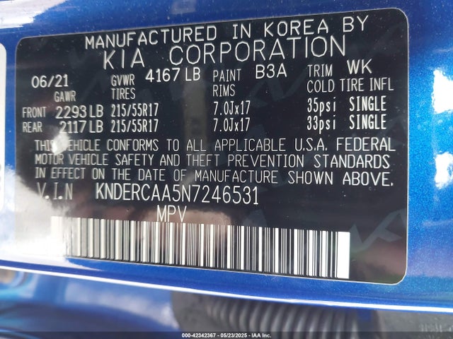 KIA SELTOS EX 2022 KNDERCAA5N7246531 Image 9
