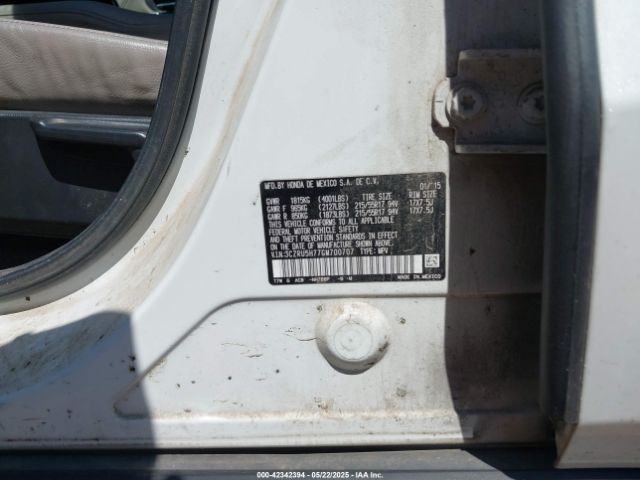 3CZRU5H77GM700707 Honda Hr-v Ex-l