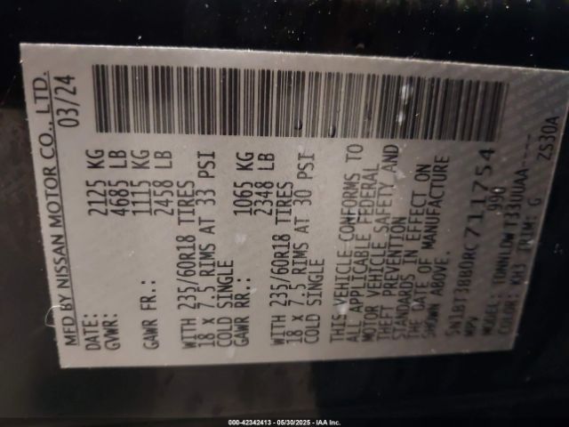 2024 NISSAN ROGUE 5N1BT3BB0RC711754 Photo 8