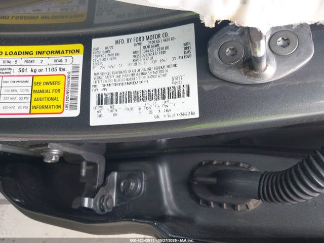 3FMCR9B65NRD41681 Ford dragon