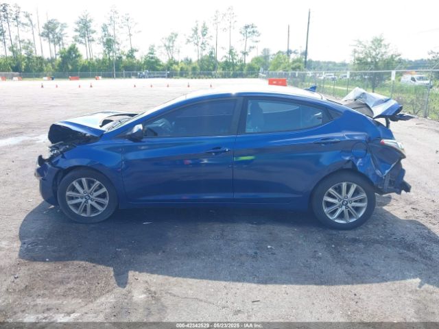 5NPDH4AE3GH778561 Hyundai ELANTRA SE