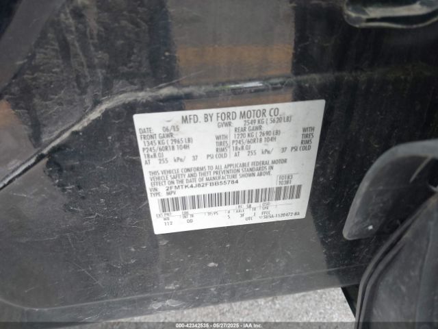 2015 FORD EDGE 2FMTK4J82FBB55784 Photo 8