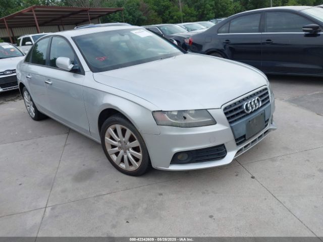 2012 AUDI A4 WAUBFAFL3CA024304