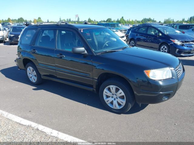 2008 SUBARU FORESTER JF1SG636X8G725556