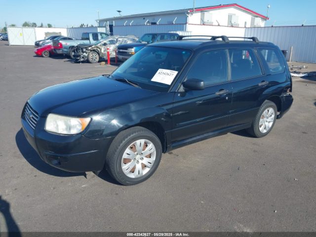2008 SUBARU FORESTER JF1SG636X8G725556 Photo 1