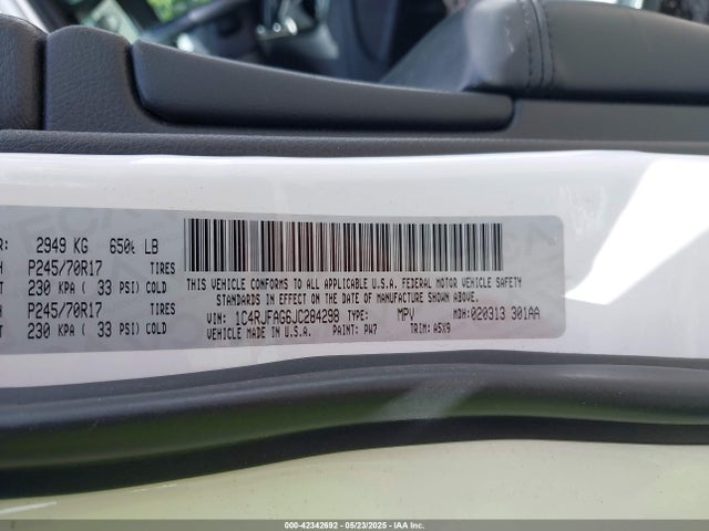 1C4RJFAG6JC284298 Jeep 2018