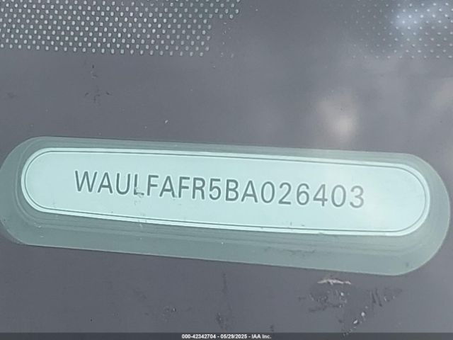 2011 AUDI A5 WAULFAFR5BA026403 Photo 8