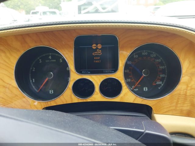 2007 BENTLEY CONTINENTAL GTC SCBDR33WX7C047878 Photo 6