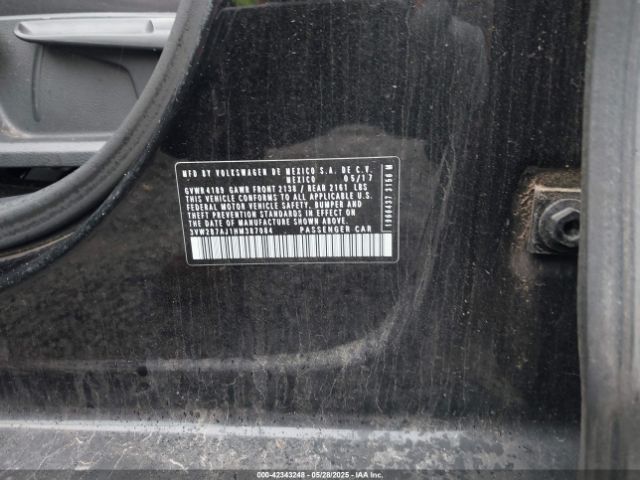 2017 VOLKSWAGEN JETTA 3VW2B7AJ1HM387084 Photo 8