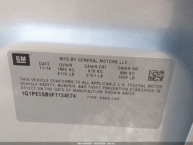 1G1PE5SB9F7134574 Chevrolet LUV