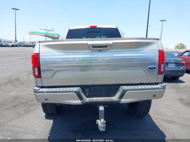 1FTFW1E50JFB45248 Ford F-150 Platinum